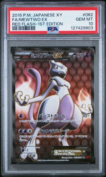 画像1: (状態B)ミュウツーEX SR (PSA10) 062 /059 (1)